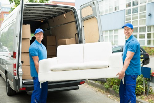 Local removal van service for residential moves in Stockwell