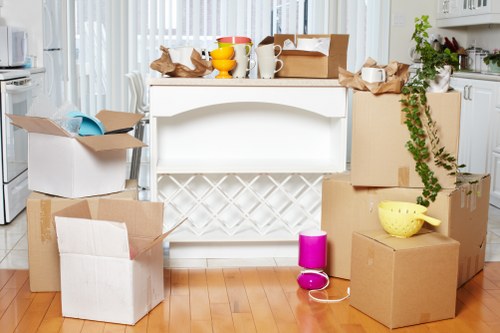 Organised storage unit use for furniture, boxes, and business items