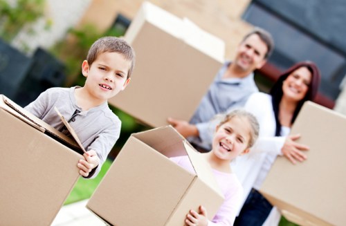 Commercial moving van service for Stockwell businesses
