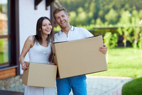 Commercial removal support for an office move near Stockwell