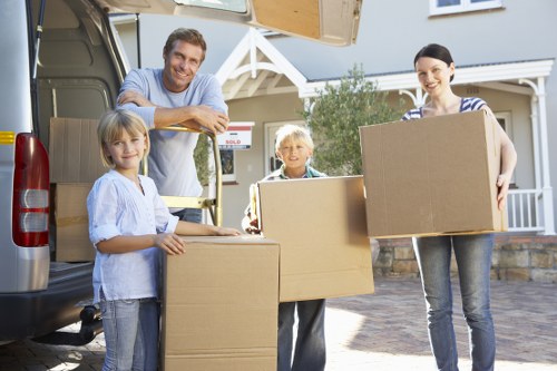Local commercial moving service supporting businesses in Stockwell