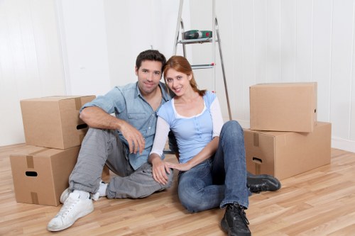 Packing and moving commercial office furniture in Stockwell