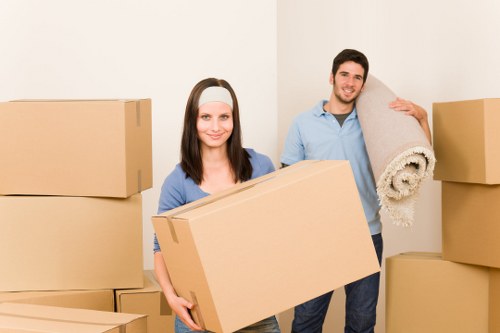 Removal team estimating load-based pricing for a small apartment move
