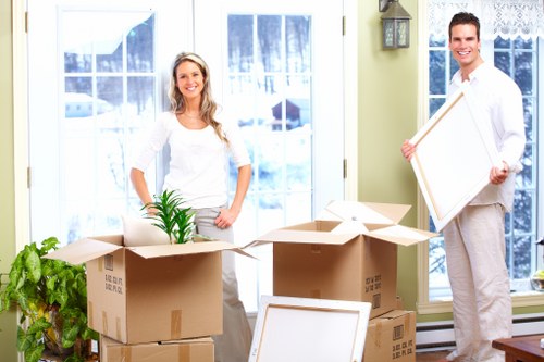 Furniture loading for a Stockwell man and van transport job