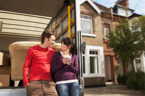 Local van service handling boxes and household items in Stockwell