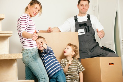 Furniture collection for tight-access properties in Stockwell